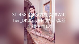 ST-458【独家炸裂 女神Witcher_DK黑贞超刺激吊带黑丝全裸抽插 (3)