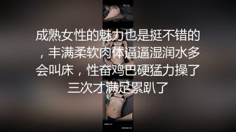 成熟女性的魅力也是挺不错的，丰满柔软肉体逼逼湿润水多会叫床，性奋鸡巴硬猛力操了三次才满足累趴了