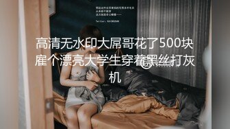 高清无水印大屌哥花了500块雇个漂亮大学生穿着黑丝打灰机