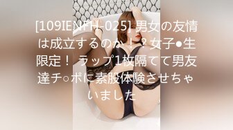 [109IENFH-025] 男女の友情は成立するのか！？女子●生限定！ ラップ1枚隔てて男友達チ○ポに素股体験させちゃいました♪