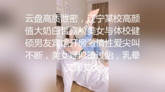 云盘高质泄密，辽宁某校高颜值大奶白皙露脸美女与体校健硕男友宾馆开房激情性爱尖叫不断，美女疑似堕过胎，乳晕又黑又大