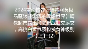 2024重磅核弹，推特网黄极品骚婊【露娜的異想世界】调教超市露出啪啪野战肛交足交，高挑白皙气质长发女神级别【上】 (2)