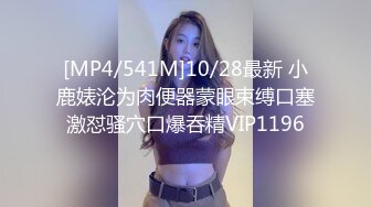 [MP4/541M]10/28最新 小鹿婊沦为肉便器蒙眼束缚口塞激怼骚穴口爆吞精VIP1196