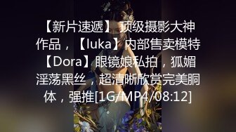 【新片速遞】 顶级摄影大神作品，【luka】内部售卖模特【Dora】眼镜娘私拍，狐媚淫荡黑丝，超清晰欣赏完美胴体，强推[1G/MP4/08:12]