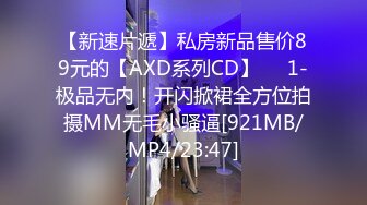 【新速片遞】私房新品售价89元的【AXD系列CD】❤️1-极品无内！开闪掀裙全方位拍摄MM无毛小骚逼[921MB/MP4/23:47]