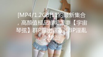 [MP4/1.2GB]11約最新集合，高顏值極品綠帽淫妻【宇宙琴弦】群P露出淫亂！3P淫亂大場面