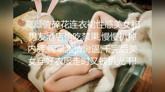 高颜值碎花连衣裙性感美女和男友酒店偷吃禁果,慢慢扒掉内裤,胸罩激情肏逼,干完后美女穿好衣服走时又被扒光干!